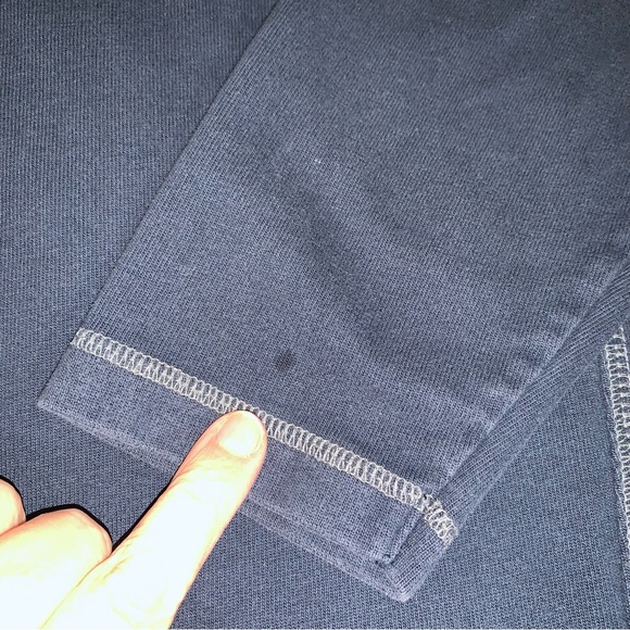 *READ DESCRIPTION Columbia Mens Blue Long Sleeve Crew Neck Pullover Sz Med - Picture 5 of 7